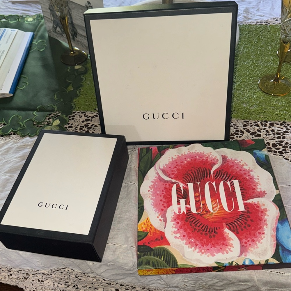 3 Gucci Gift Boxes Box Set Lot